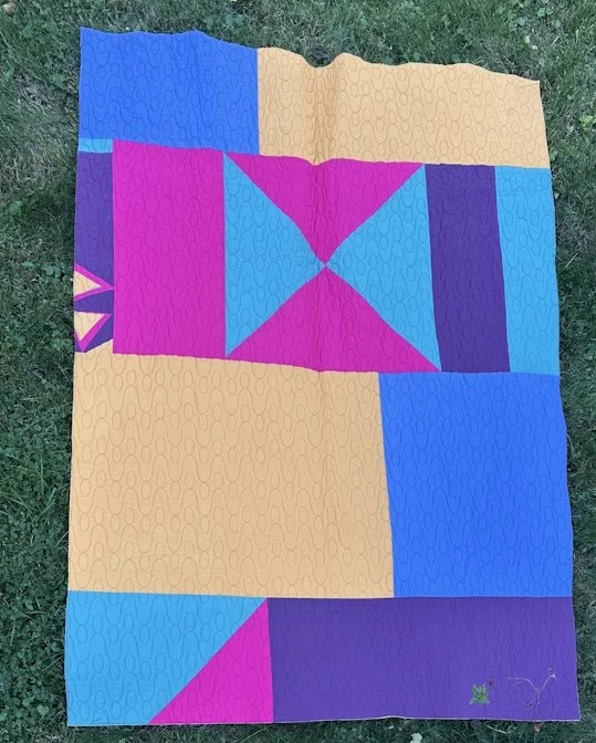 QuiltCon Community Service Hillary detail