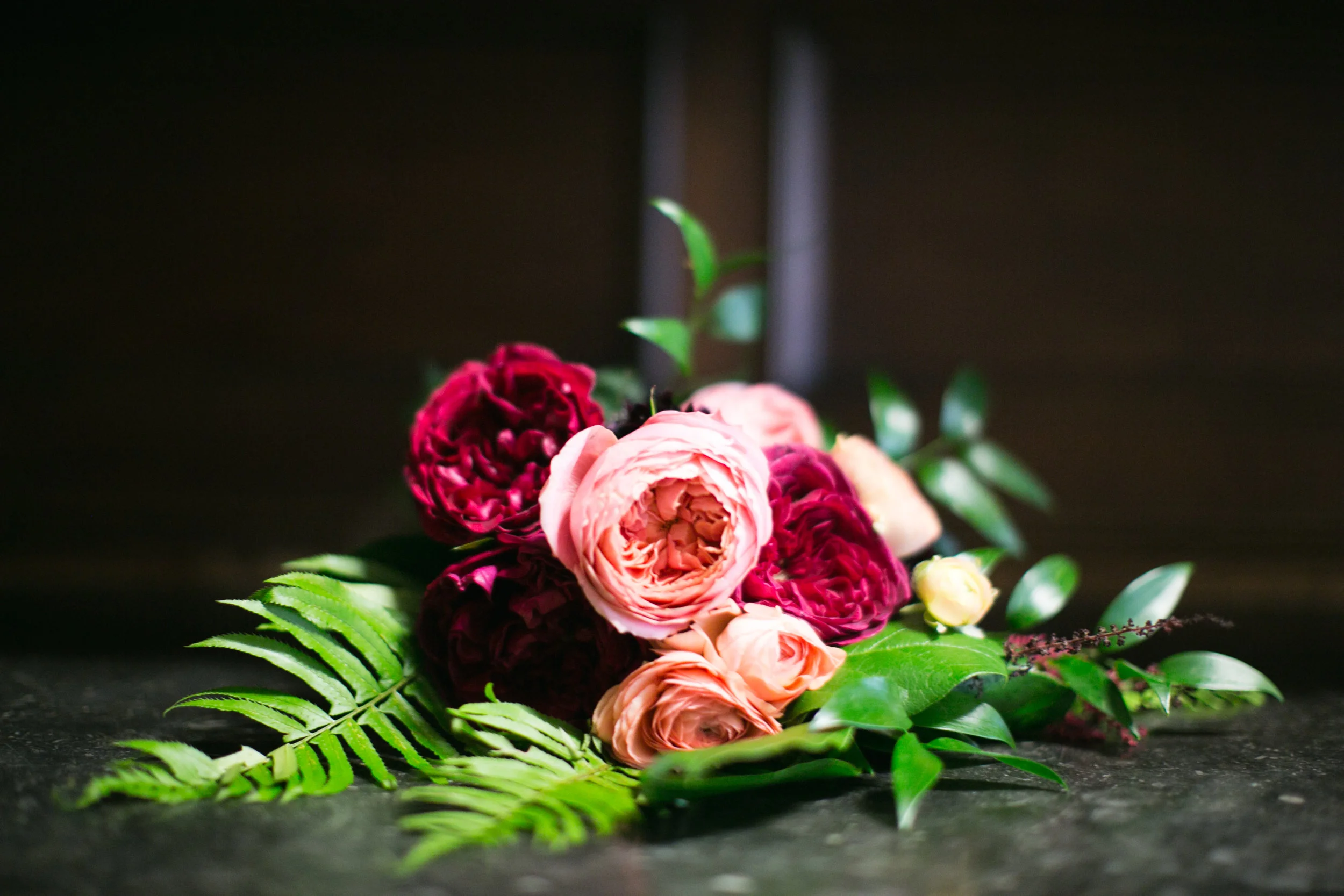 Bride and groom had a stunning navy and green winter wedding at The Loft On Pine in Long Beach, CA. The pops of rich colors matched the venues industrial vibe and the bride's giant bouquet of wild greens was pretty epic. The flowy BHLDN two piece paired with a leather jacket was perfect for the cooler weather but also looked pretty badass. Planning:@janealexandraevents Venue:@theloftonpine #JAE #longbeachweddingvenue #weddingplanning #theloftonpine #winterweddingideas