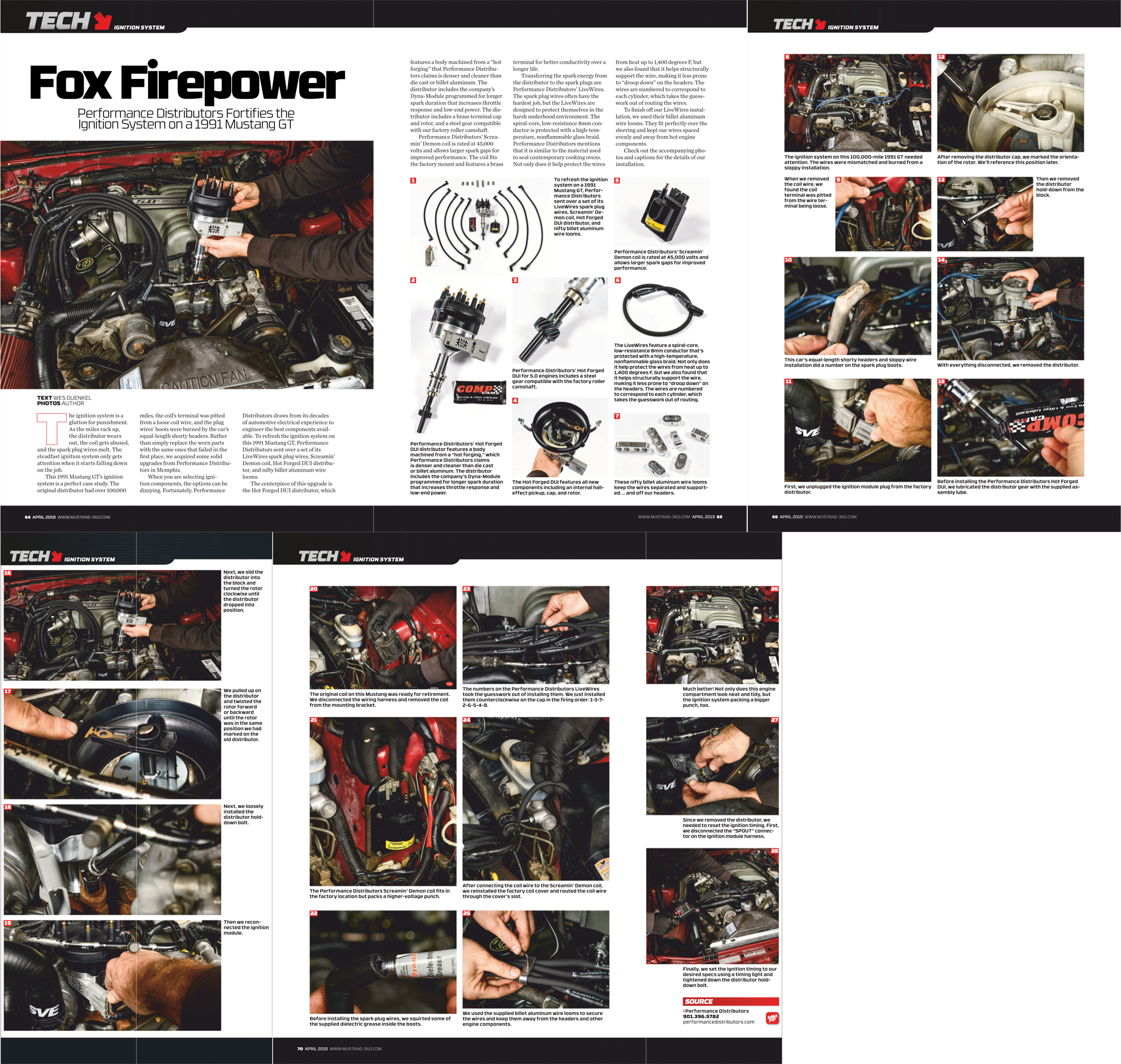 Published in the April 2019 issue of Muscle Mustangs and Fast Fords Magazine