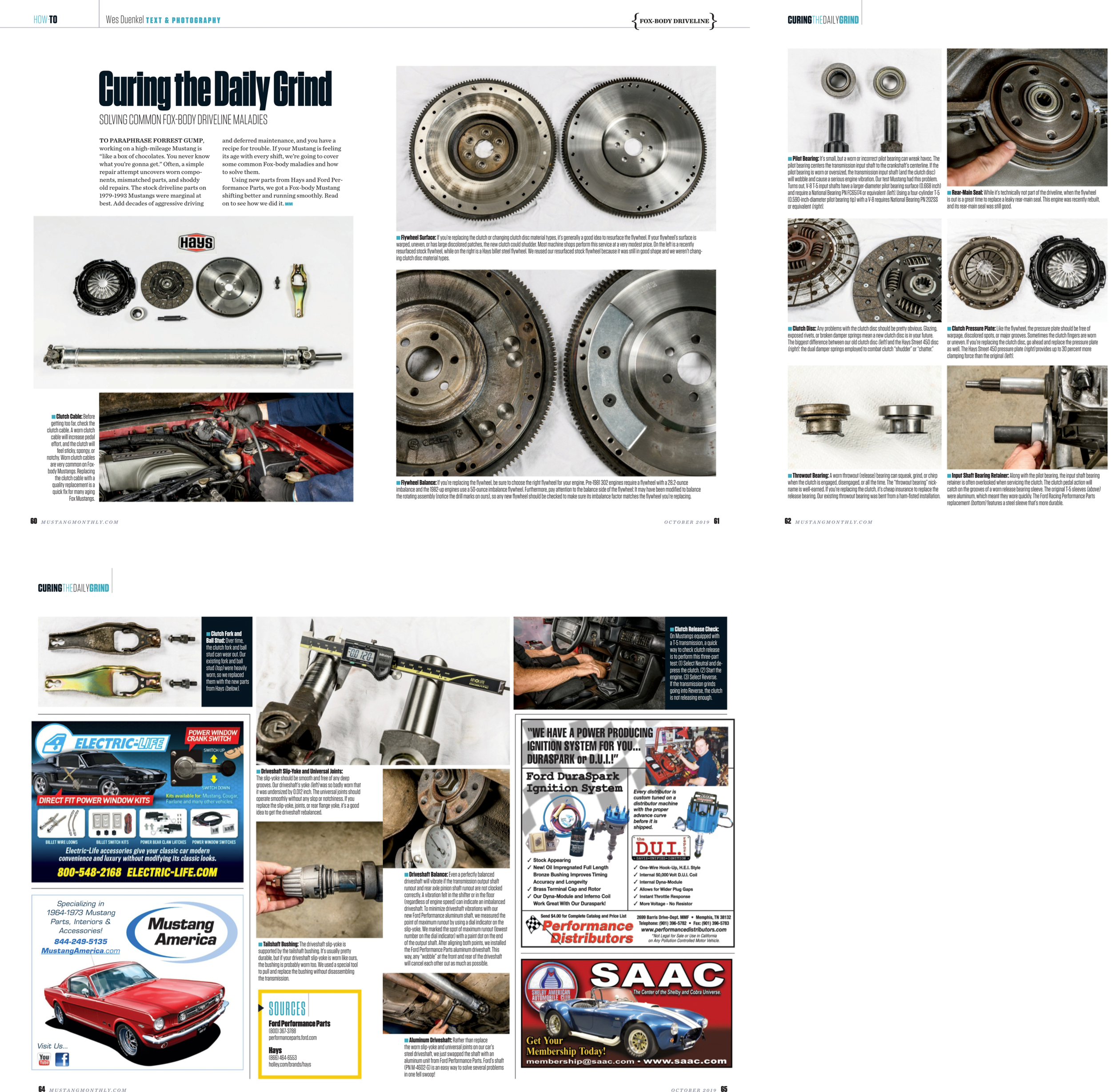Published in the October 2019 issue of Mustang Monthly Magazine