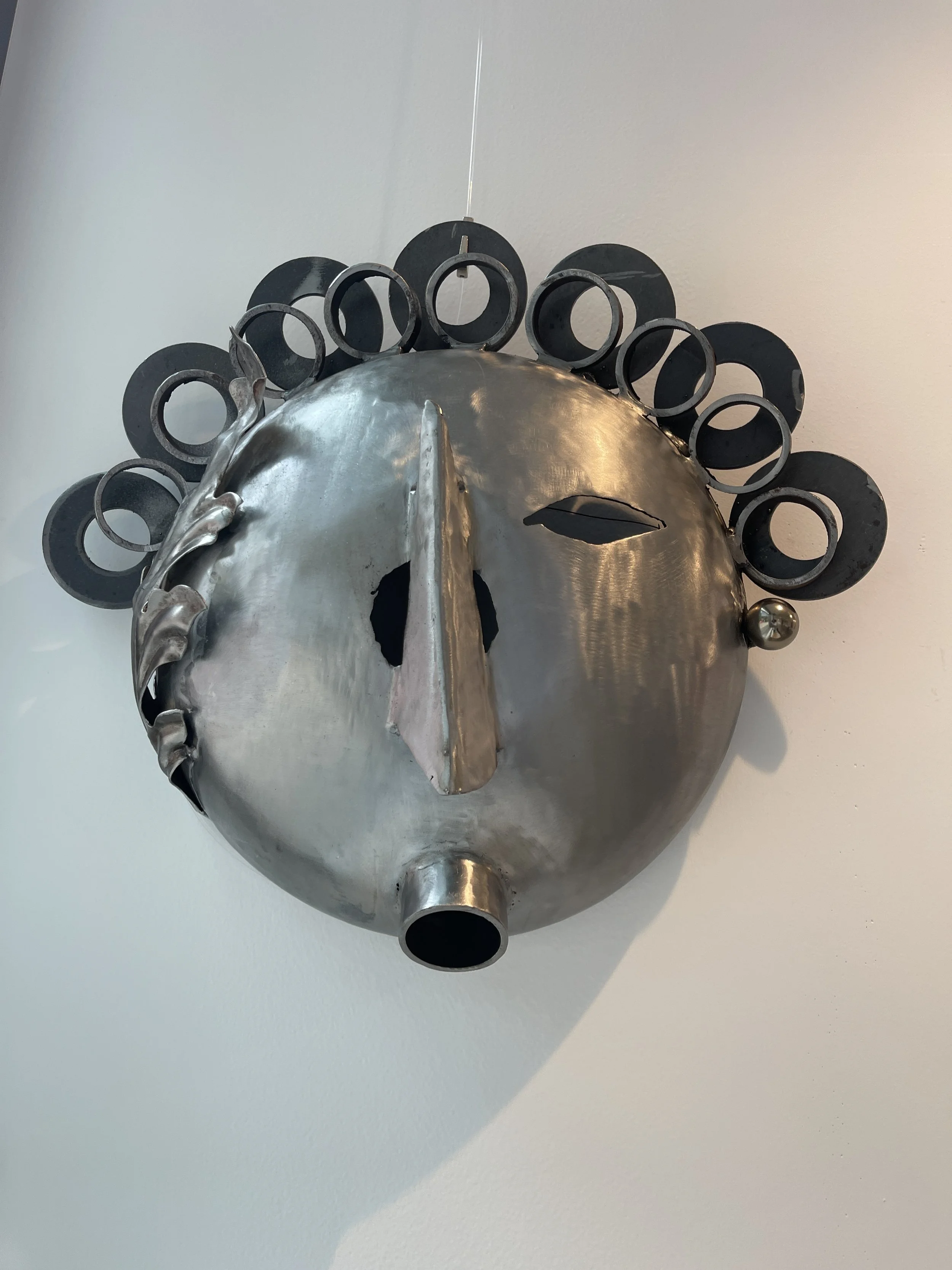 "Iconic Nina" Metal Mask SOLD