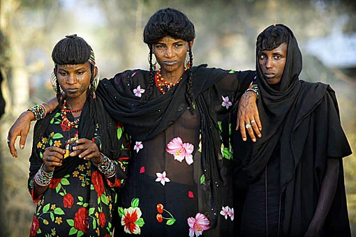 A few beautiful Bororo women 