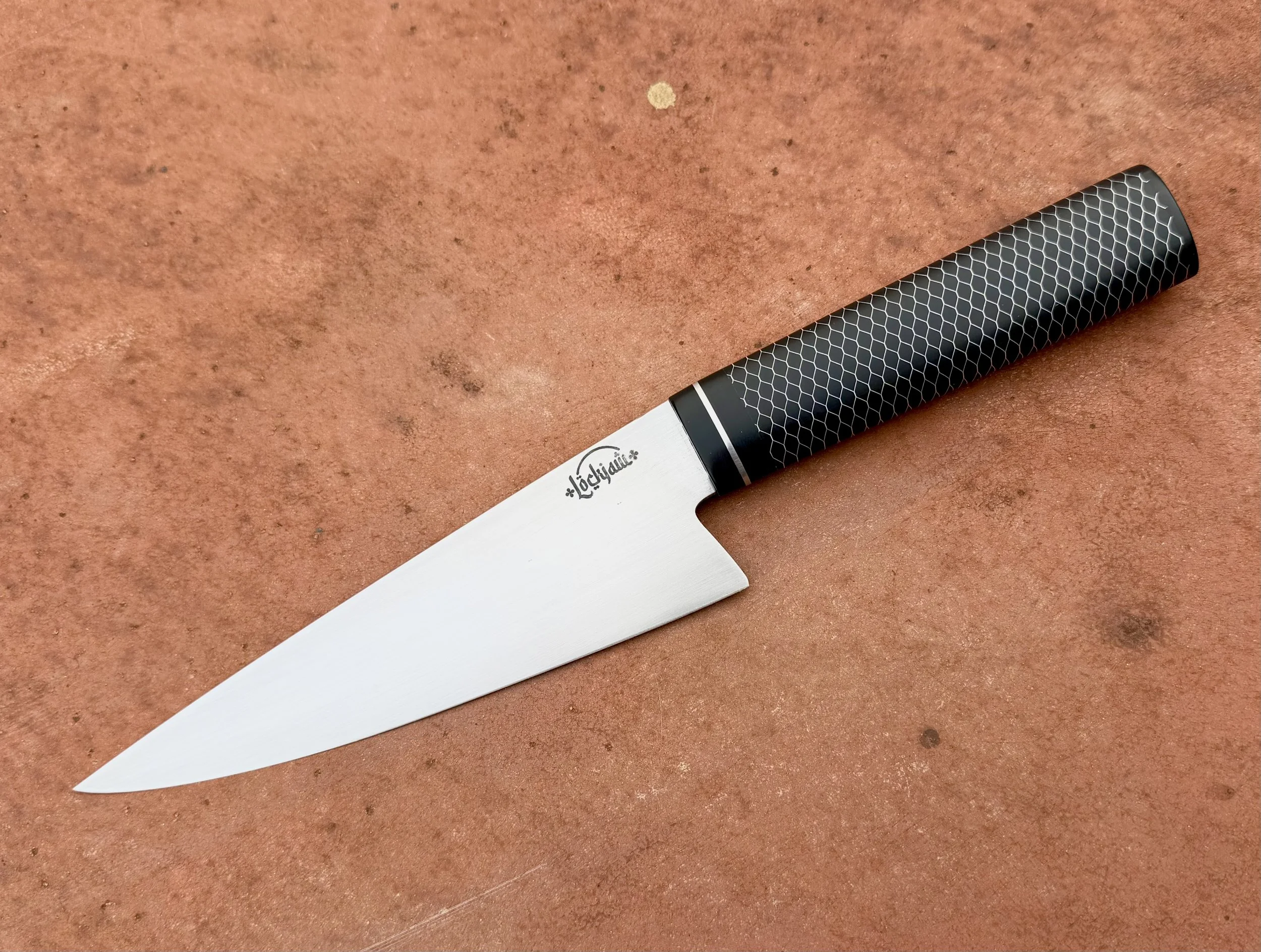 6” Western Chef in Black Ctek