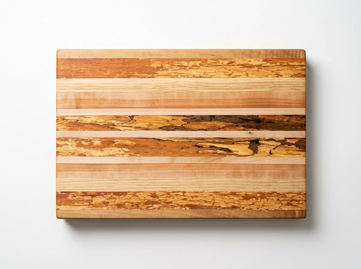 Cross-Grain Board in Local Hardwoods
