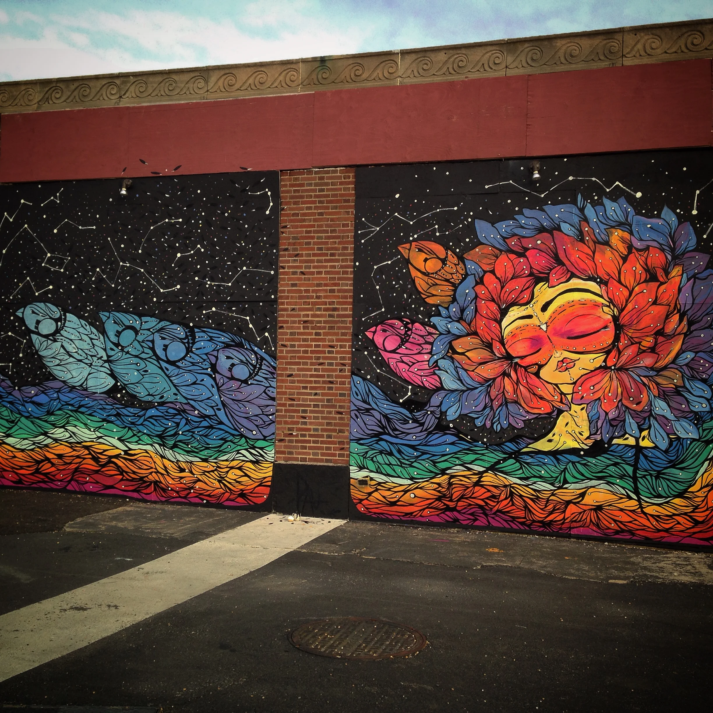 Mural at Asbury Park / Project Wallflowers