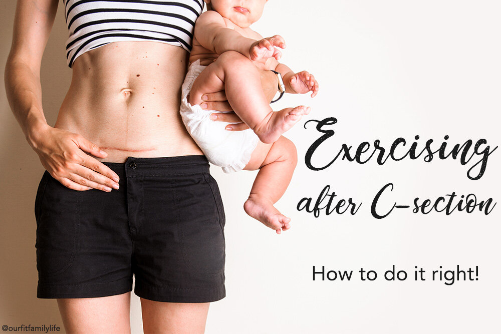 Returning To Exercise After C-Section — OUR FIT FAMILY LIFE