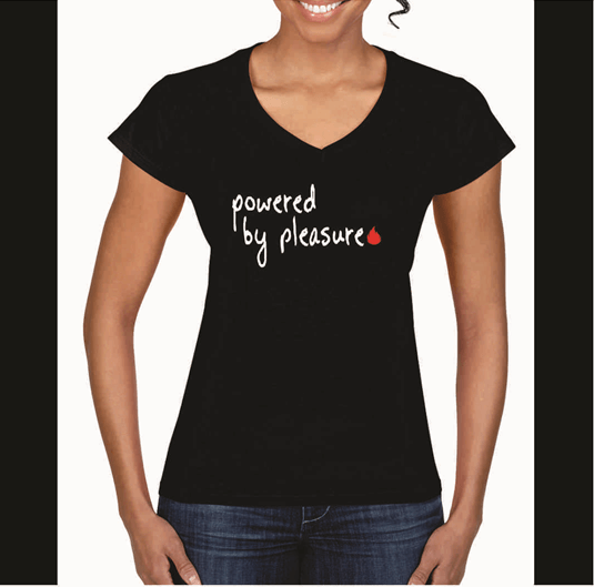 Powered by Pleasure t-shirt