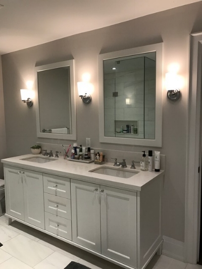 Bathroom Vanity Makeover - Before