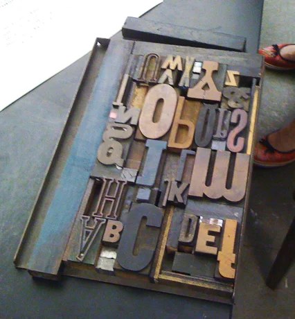 Letterpress Workshop, TypeCon, Atlanta