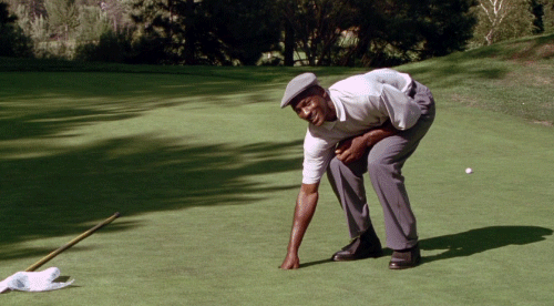 The Looney Tunes getting a hole-in-one with Michael Jordan.