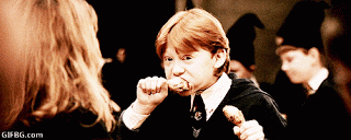 When you're at a feast, two hands are better than one.