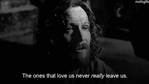 Even though we bawl when our favorite characters die, we can always reread the books and love them again.