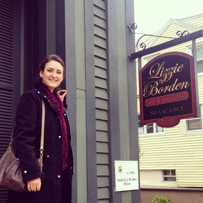 Lizzie Borden House. Fall River, MA. Excited I found the actual Lizzie Borden House. Was bummed that there was "No Vacancy."