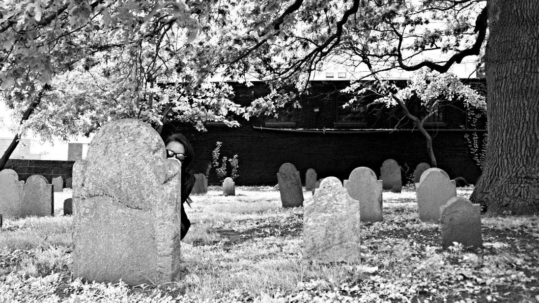 Graveyard, Hocus Pocus. Salem, MA. I couldn’t resist. Creepy, Salem graveyards.