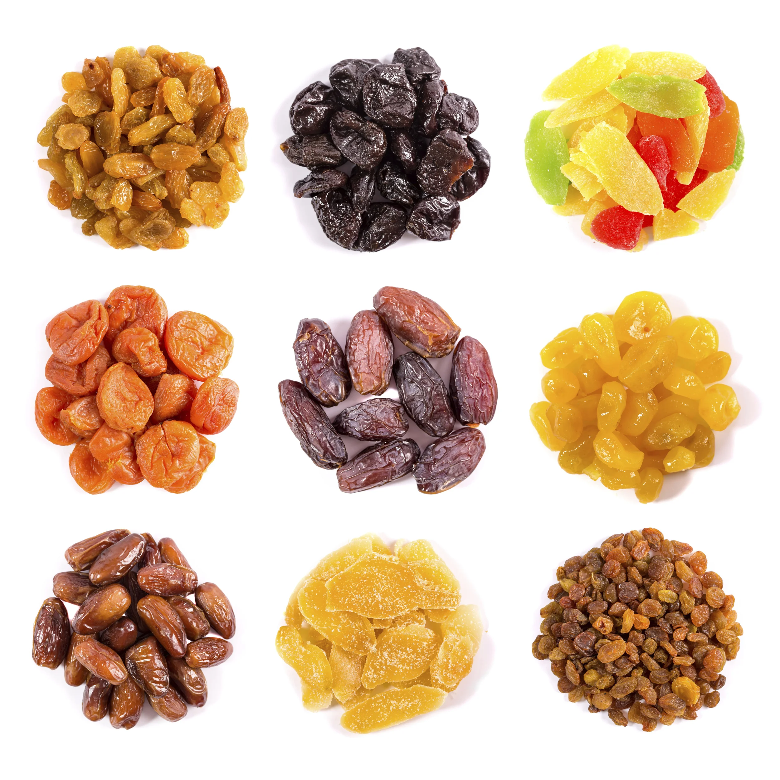 Dried Fruits and Vegetables