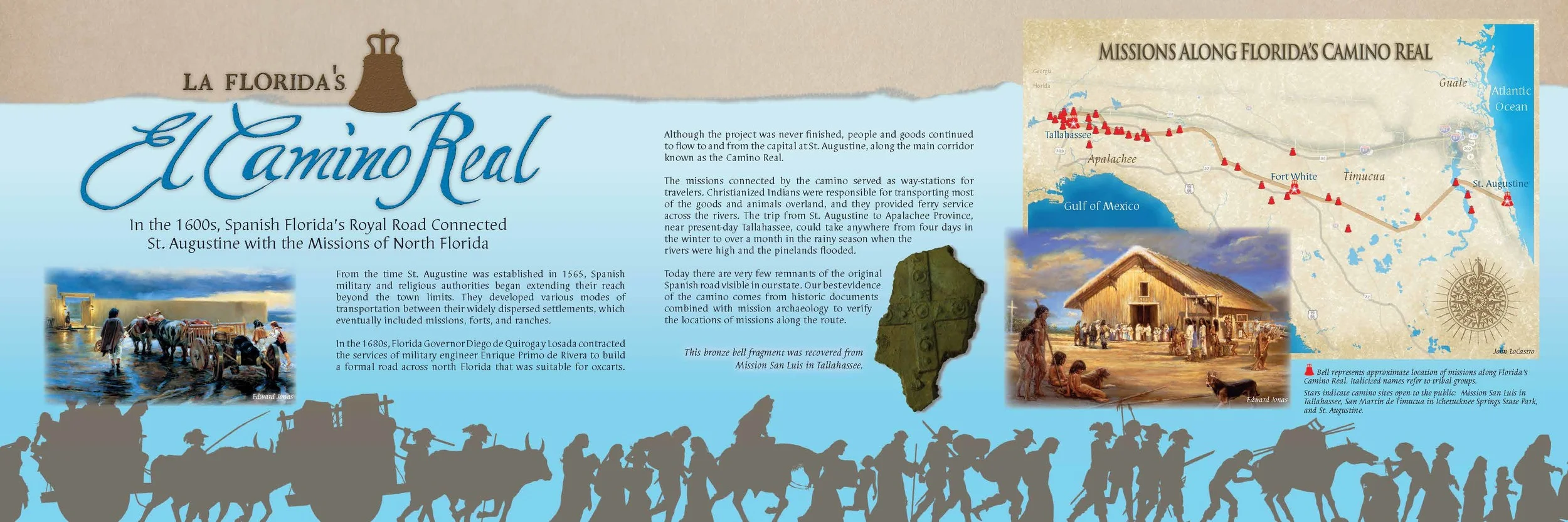 El Camino Real Interpretive Panel