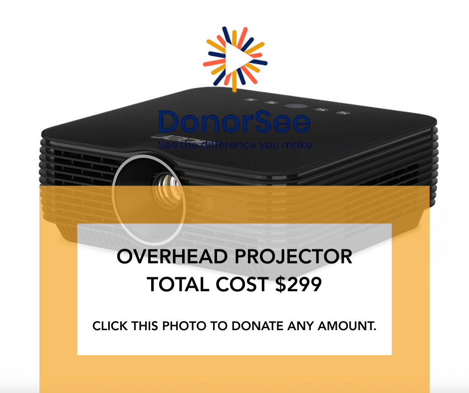 Mission 7: Buy Overhead Projector (details below)