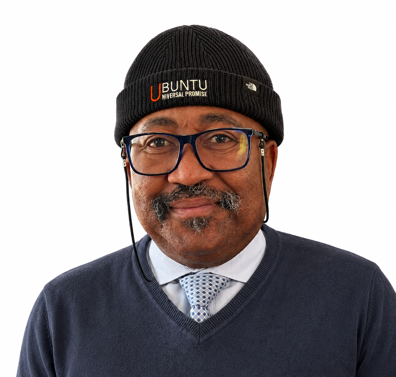 Zukile Sporting the Beanie, too!