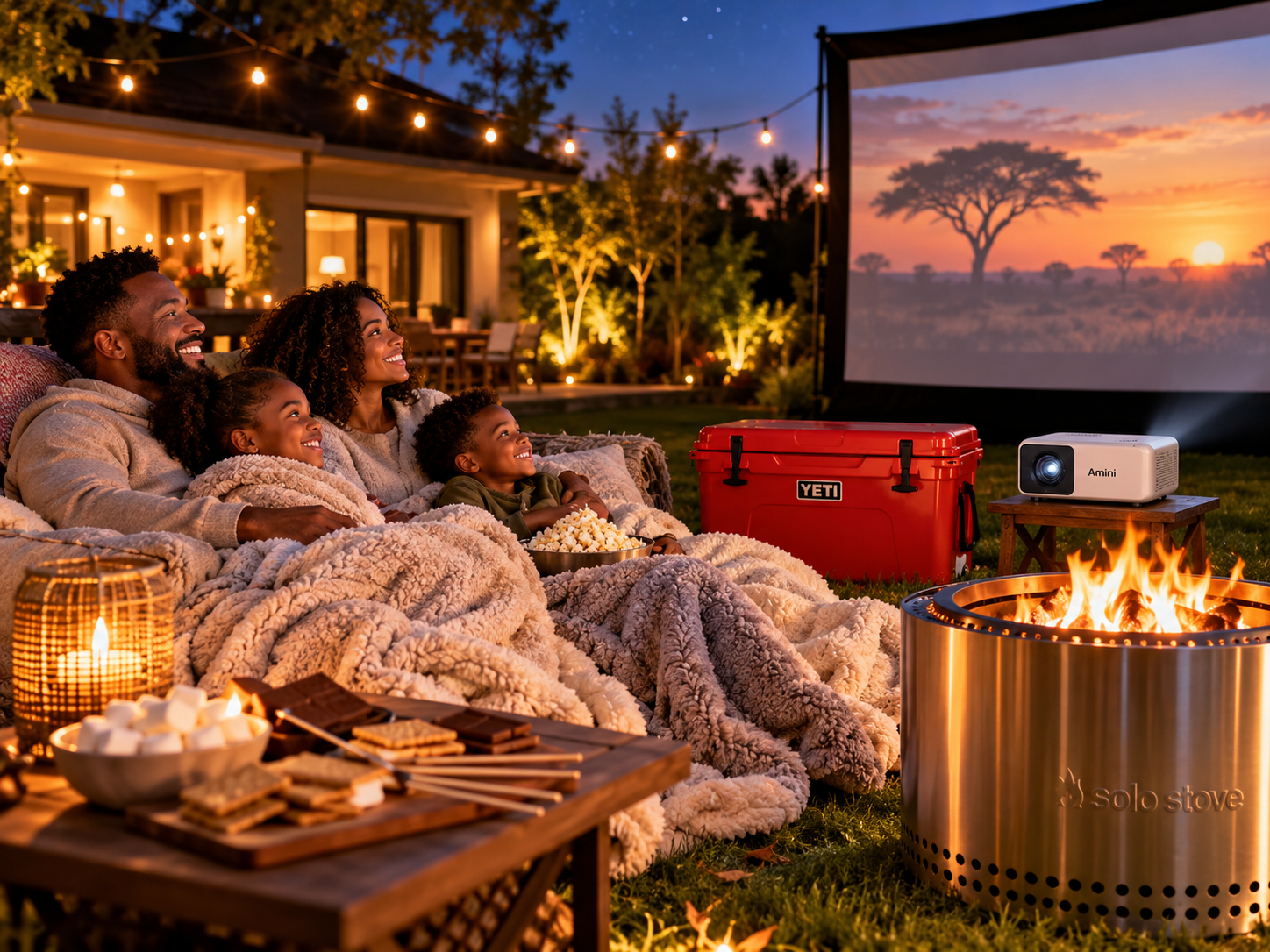 BACKYARD MOVIE NIGHT