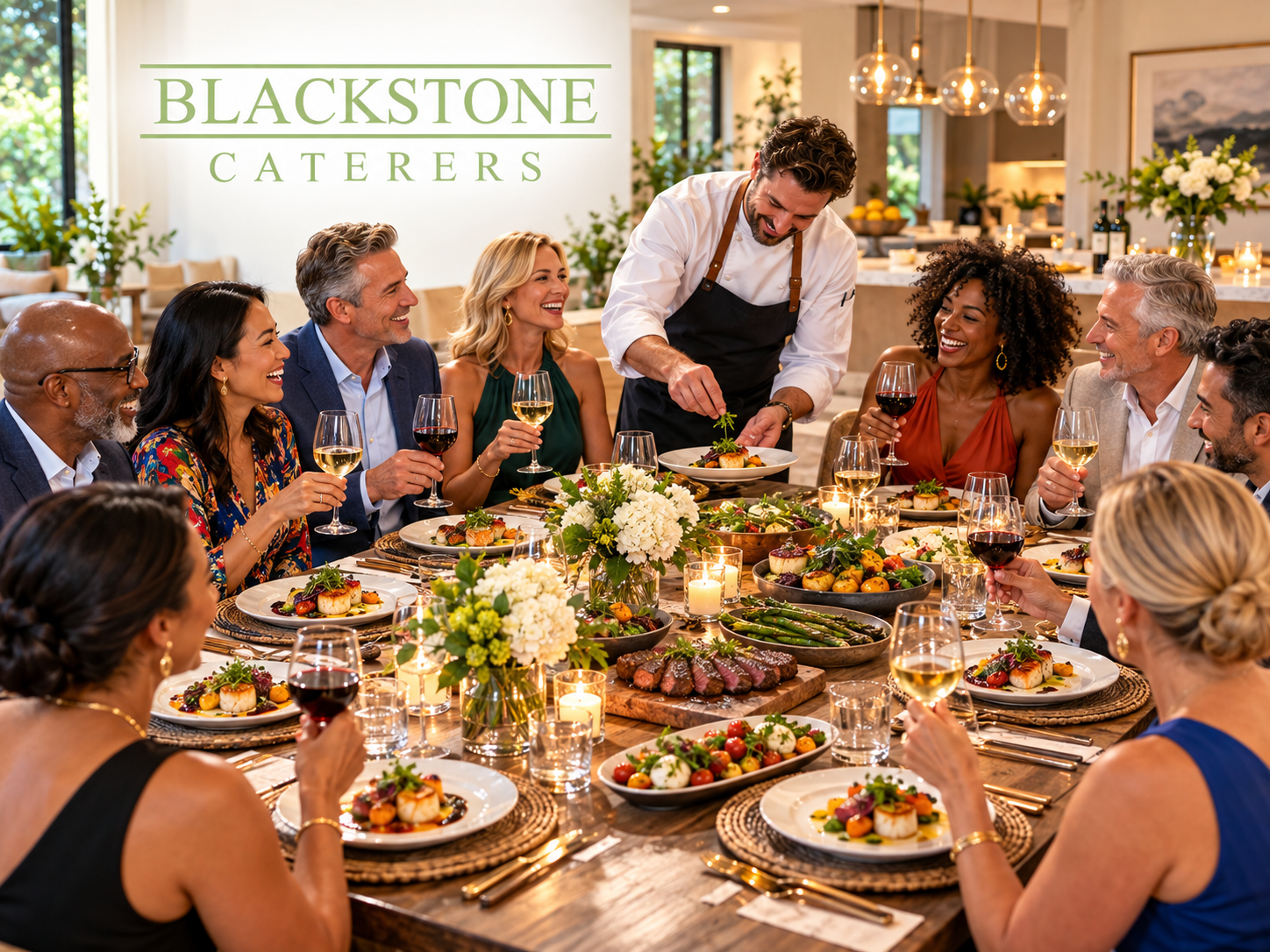 IN-HOME CHEF DINNER &amp; WINE PAIRING FOR 10