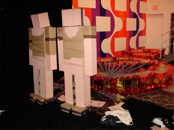 CONSTRUCTION PROCESS at DEITCH GALLERY