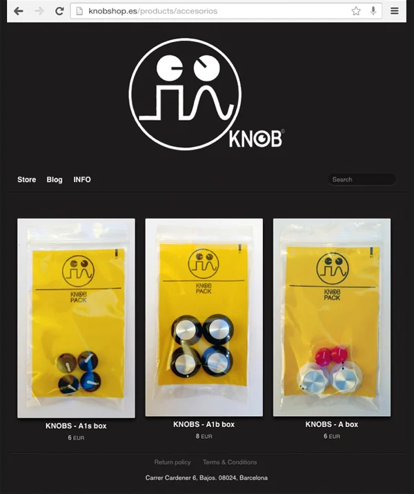 Knob shop ON-LINE STORE