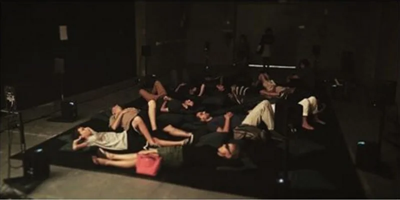 SONIC ROOM Installation view (audience)