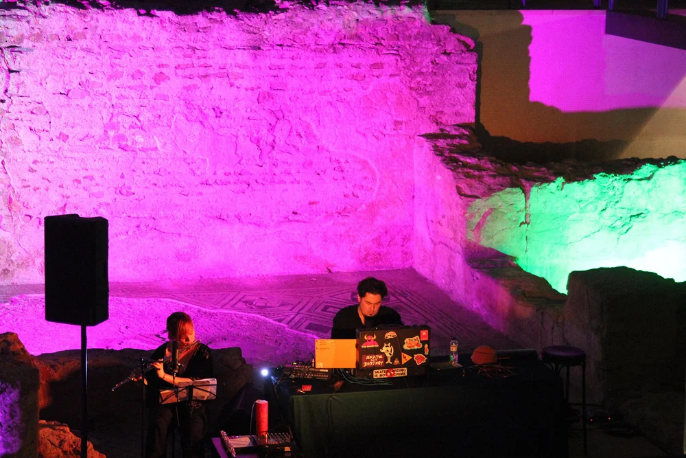 Sun Color + Almudena Vega - Live @ Sant Boi Museum, Spain 2017