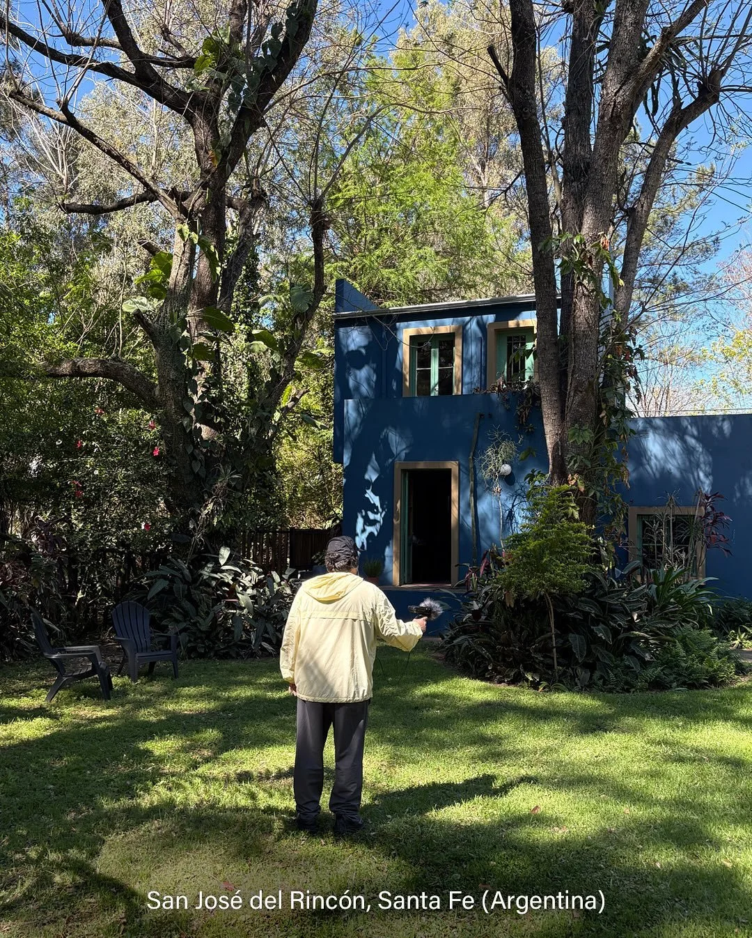 I just landed in Argentina, where I will be spending a month exploring and listening as an artist in residence at @curadora.residencia and @crudo.artecontemporaneo 
Being here and sharing with local artists is a great inspiration. I&rsquo;ll be posti
