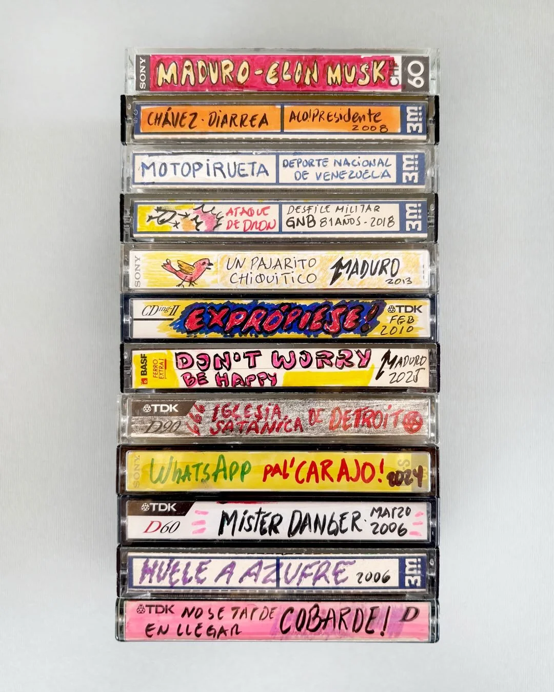𝑺𝒐𝒏𝒊𝒄 𝑷𝒐𝒑𝒖𝒍𝒊𝒔𝒎, 𝟏𝟗𝟗𝟗 - &hellip; is a collection of mixtapes compiling many of the greatest absurdities uttered by Hugo Ch&aacute;vez and Nicol&aacute;s Maduro throughout more than two decades (and still ongoing) of the Chavista regim