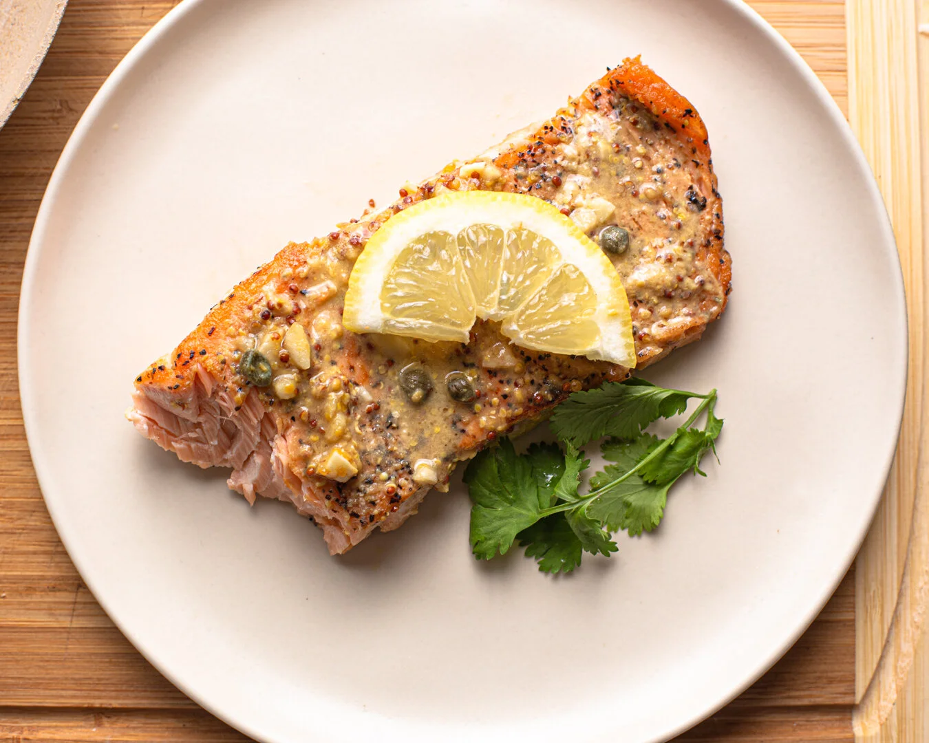 HONEY DIJON BAKED SALMON