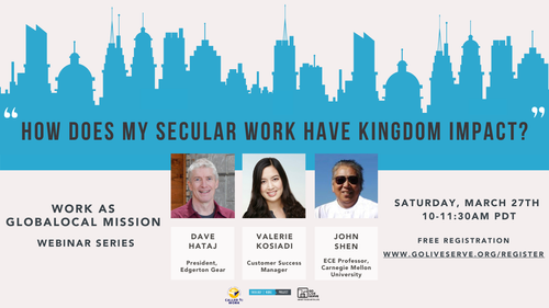 How does my secular work have kingdom impact?