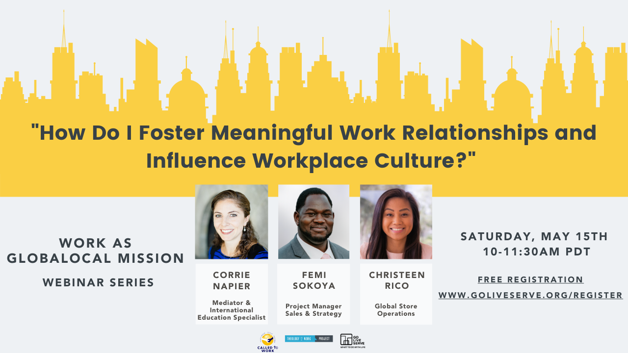 How do I foster meaningful work relationships and influence workplace culture?