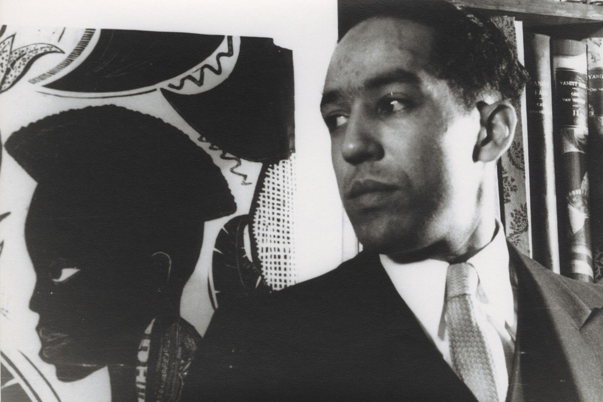 Poet and activist Langston Hughes