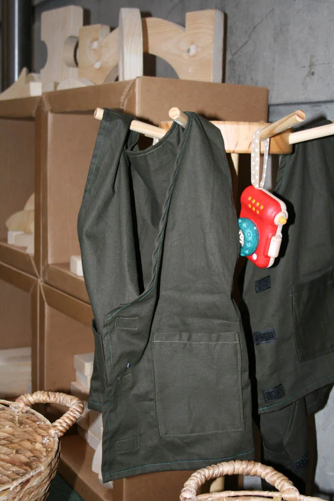 Explorer vests, 'Are we there yet?' in Play Pod for State Library Victoria.