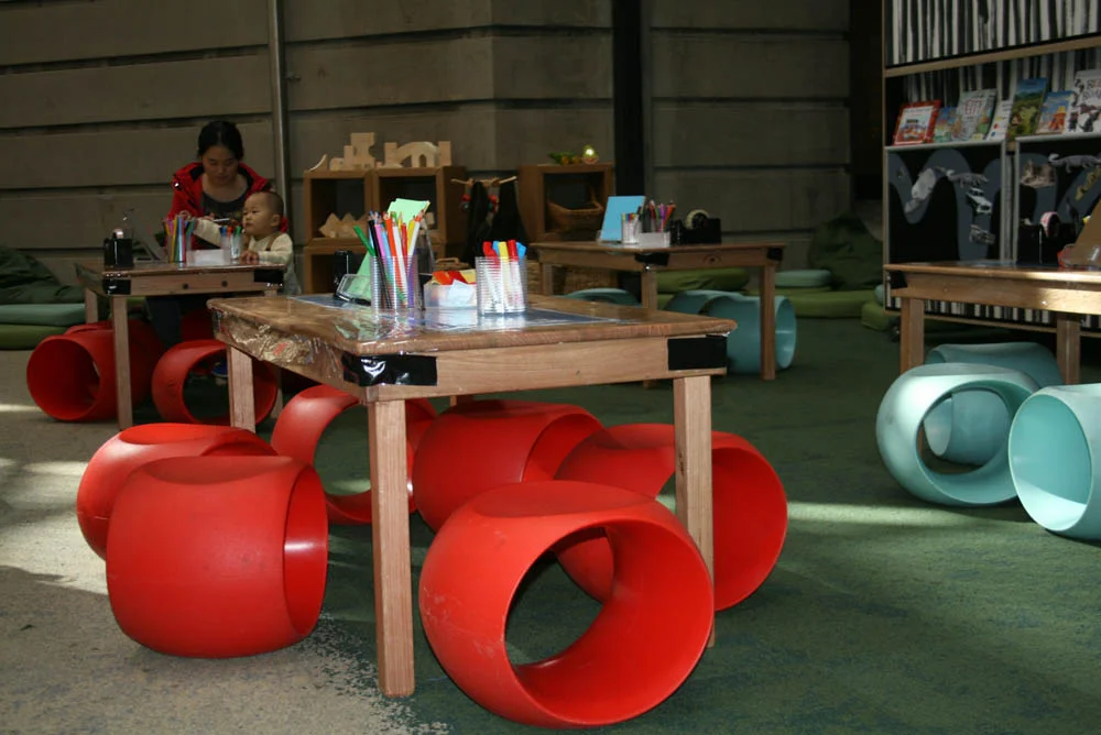 'Are we there yet?' in Play Pod for State Library Victoria.