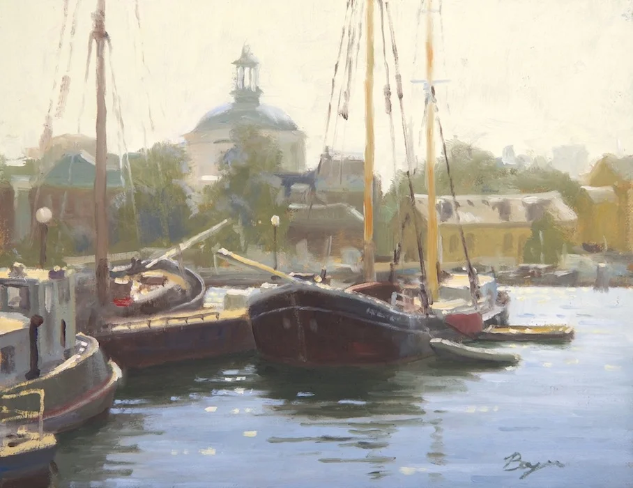 Stockholm Harbor 11x14 "sold"