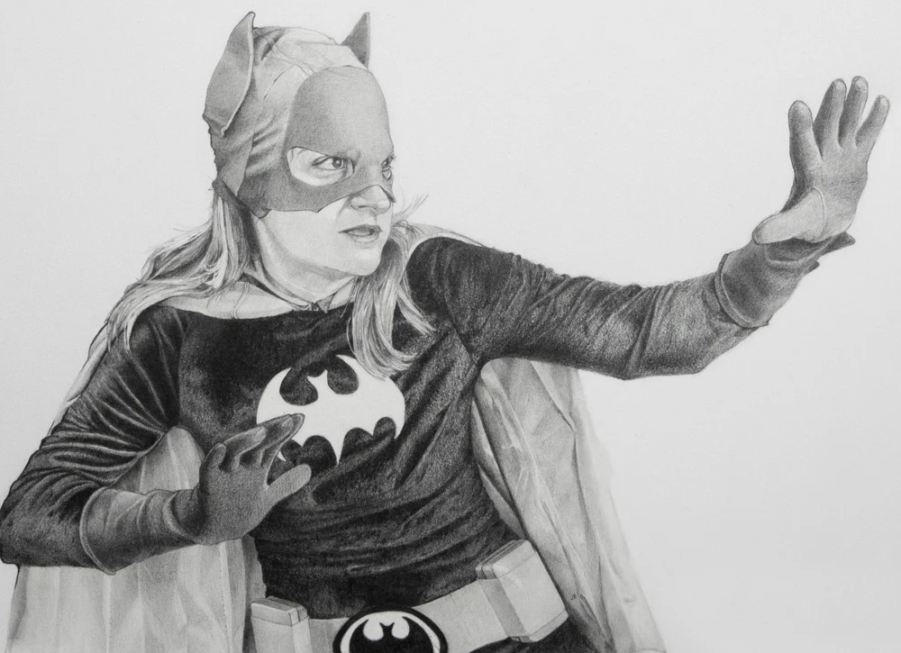 Elsie as Batgirl of Gotham City