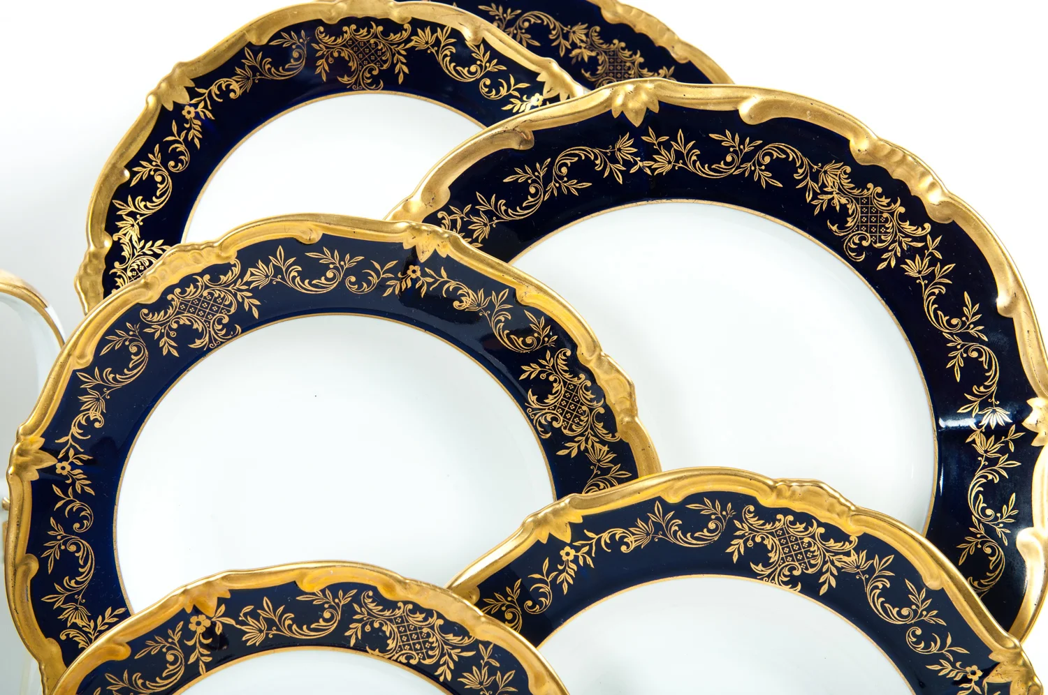 Vintage German Porcelain Dinner Service For Eight — La Maison