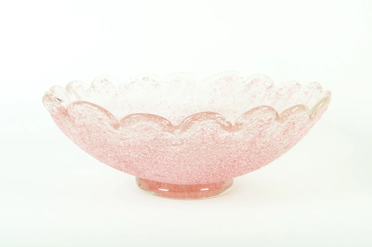 Vintage Pink Murano Glass Centerpiece — La Maison Supreme Ltd.