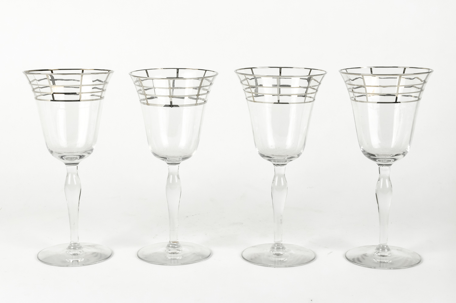 Crystal Wine Glasses With Lens Design (Set of 6) – Maison & Tavola