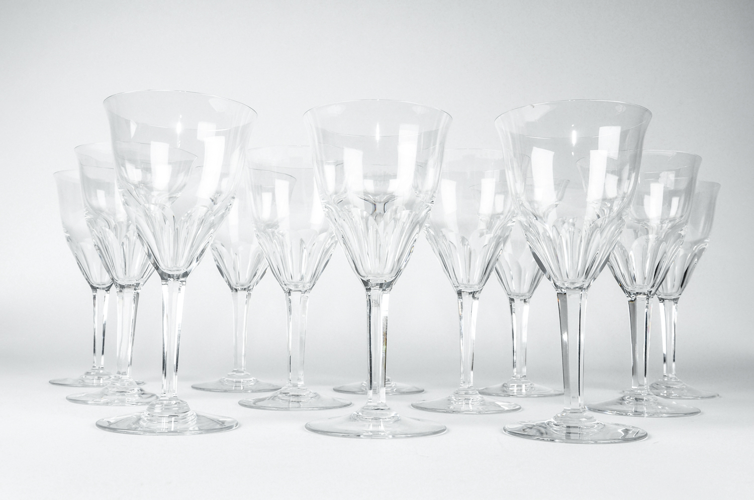 Late 19th Century Baccarat Crystal Champagne Glass - Set of 6 –