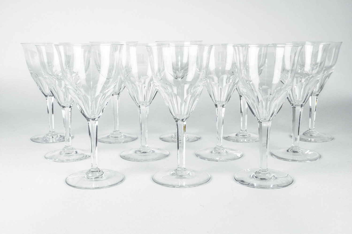 Late 19th Century Baccarat Crystal Champagne Glass - Set of 6 –