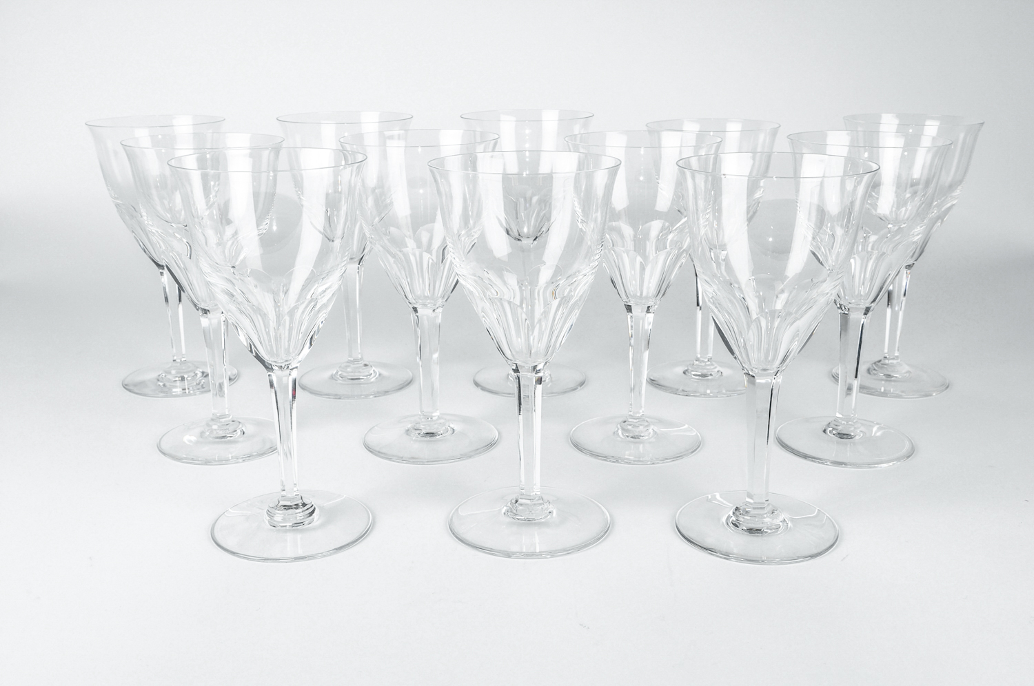 Late 19th Century Baccarat Crystal Champagne Glass - Set of 6 –