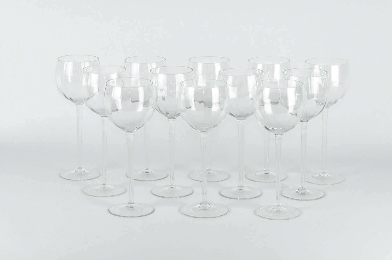 Art Deco Crystal Set 12 Wine Glass . — La Maison Supreme Ltd.