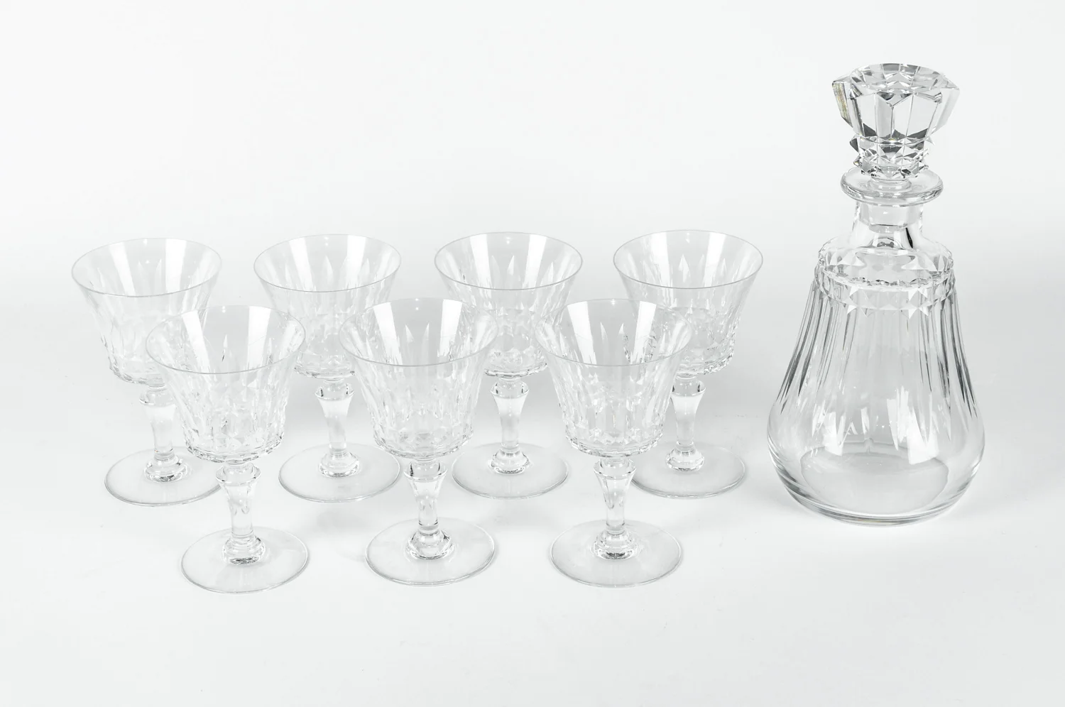 Vintage Baccarat Crystal Decanter Set — La Maison Supreme Ltd.