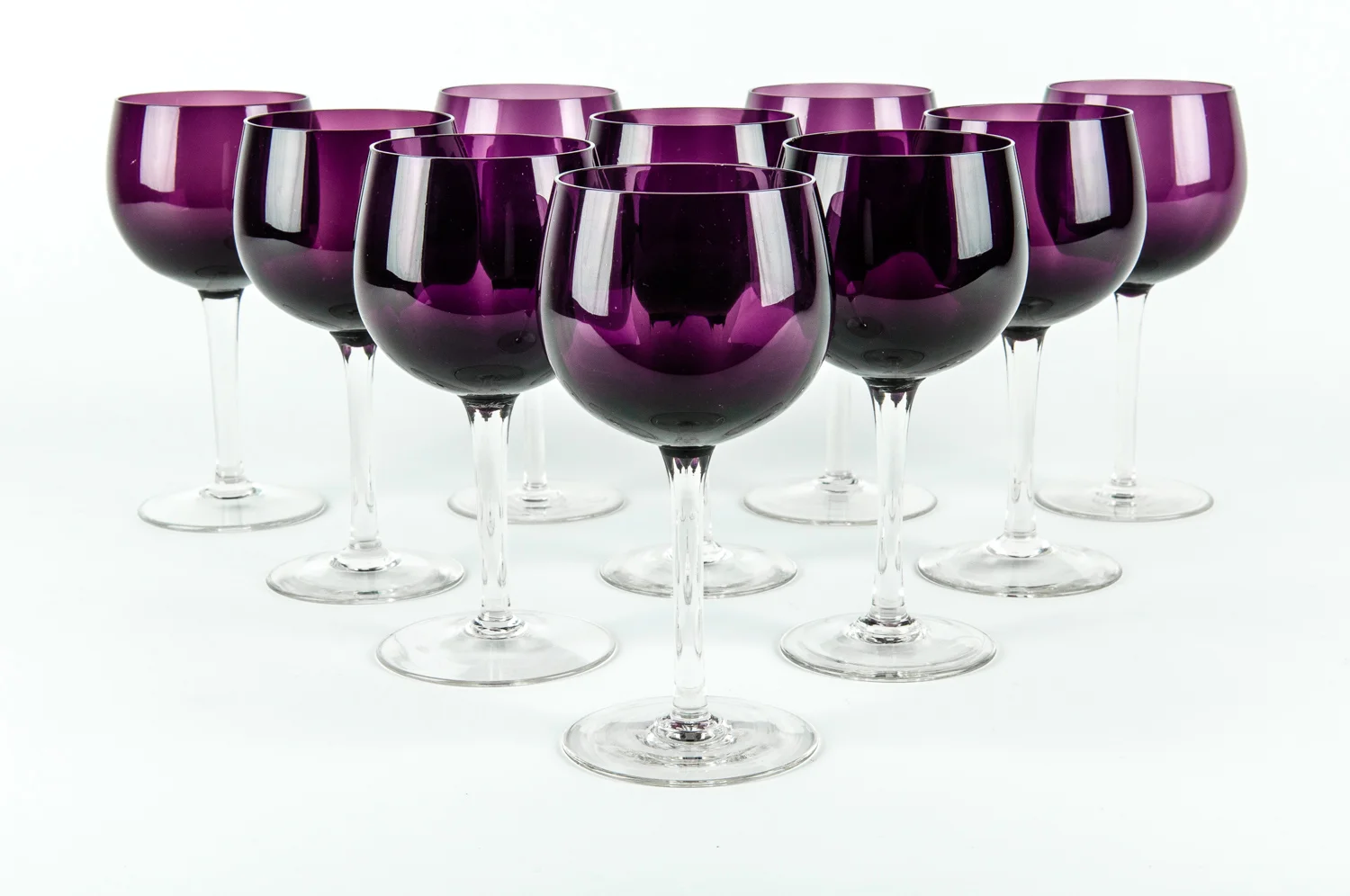Purple Drinking Glasses