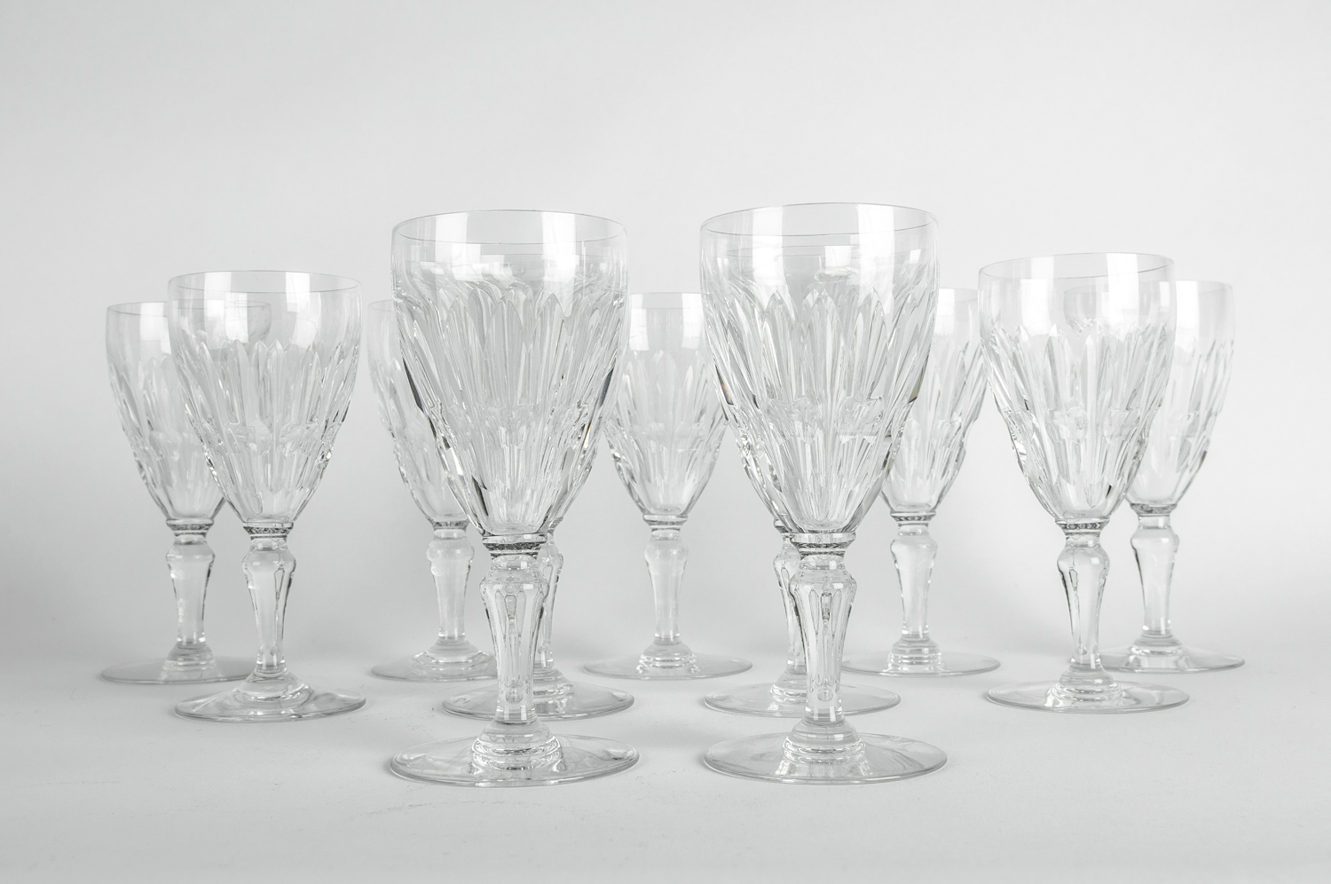 Mid-Century Baccarat Crystal Wine/Water Glasses. — La Maison Supreme Ltd.