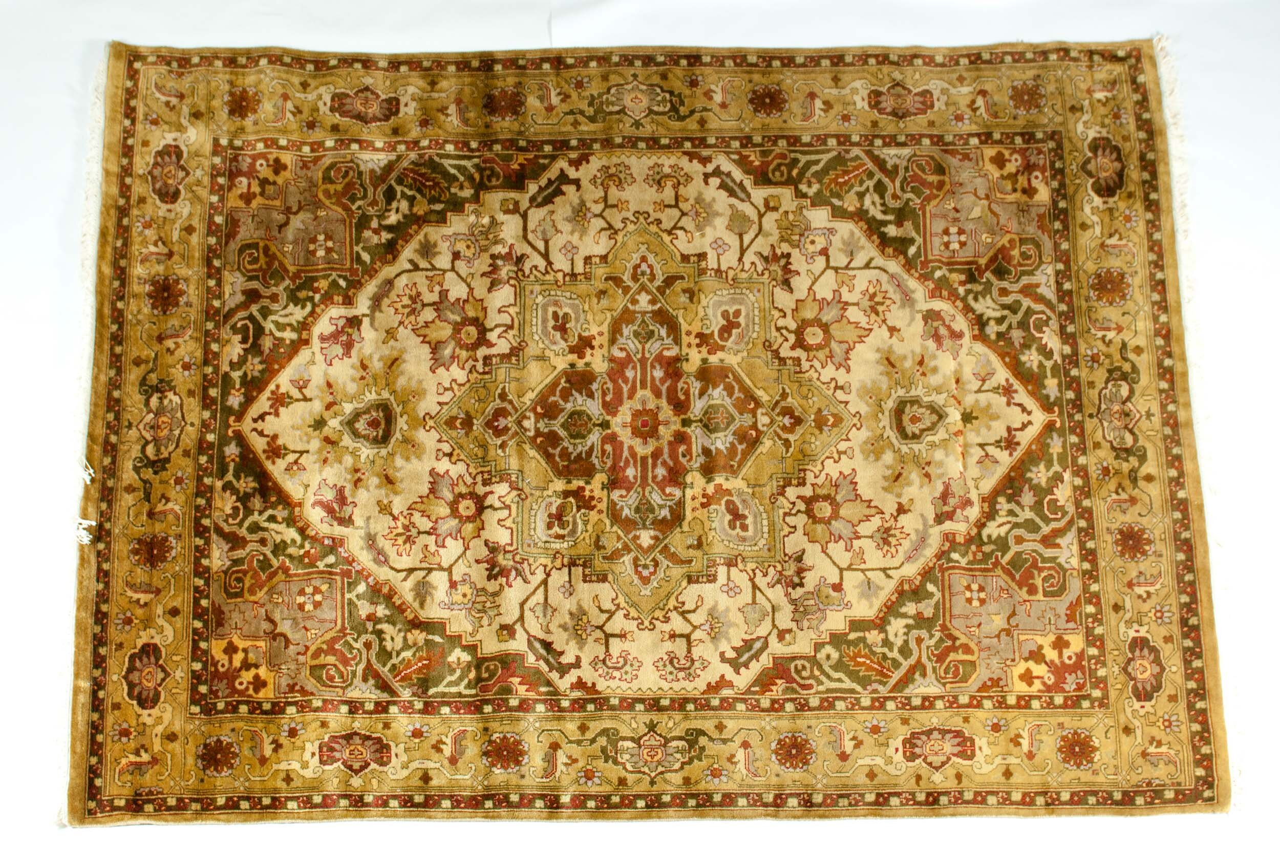 Early 20th Century Hand Knotted Area Rug — La Maison Supreme
