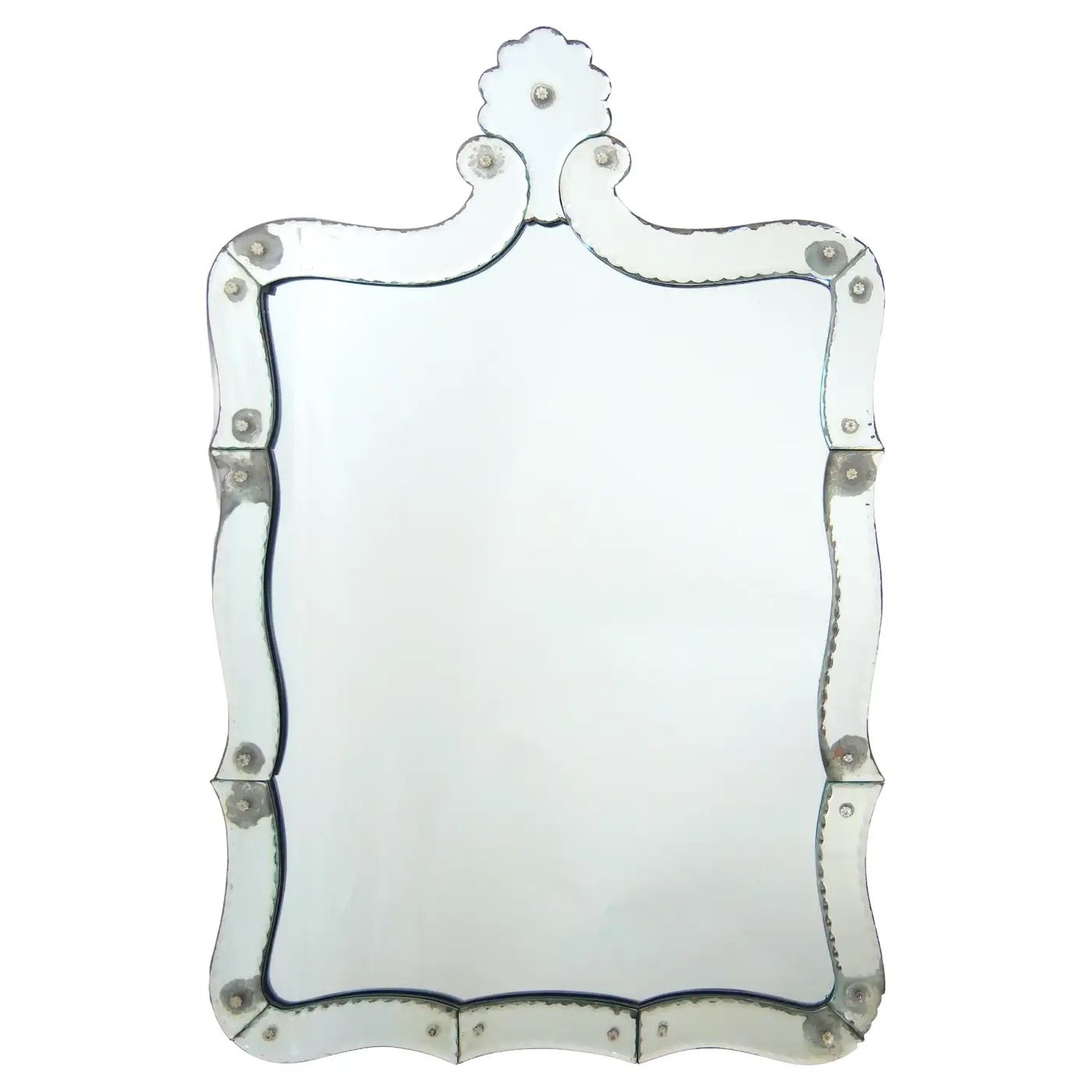 Mid Century Modern Art Deco Style Venetian Style Wall Mirror — La Maison  Supreme Ltd.